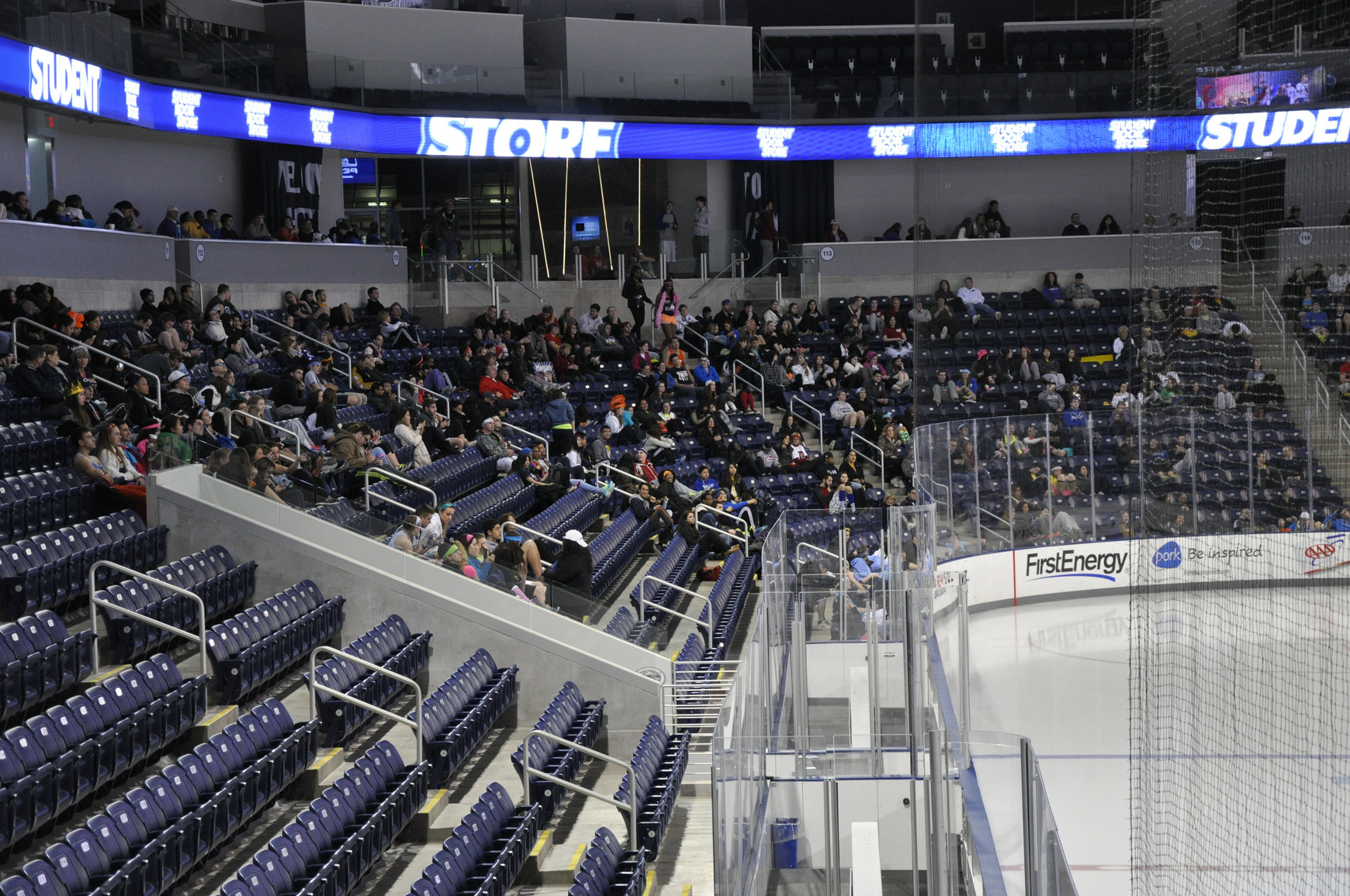 Scenes of Anticipation from Pegula Ice Arena