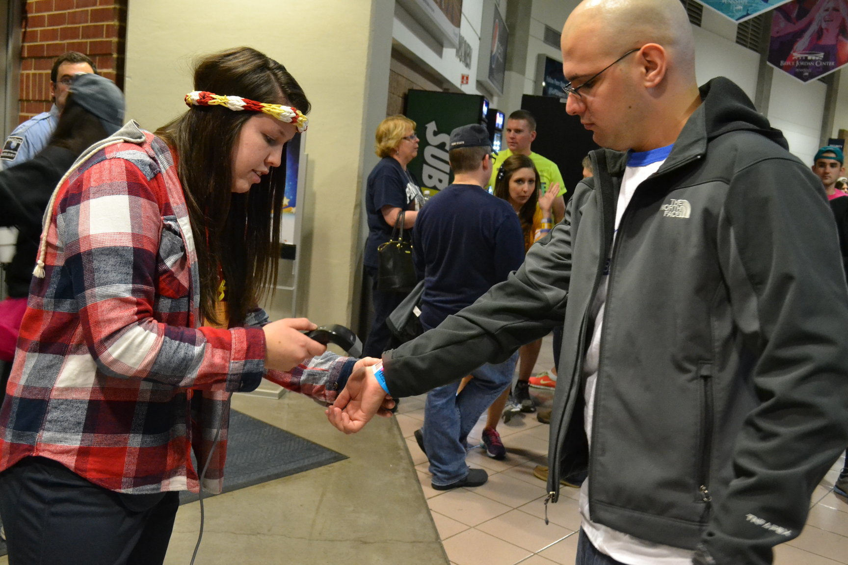 Wristband System Improves Entrance Policy