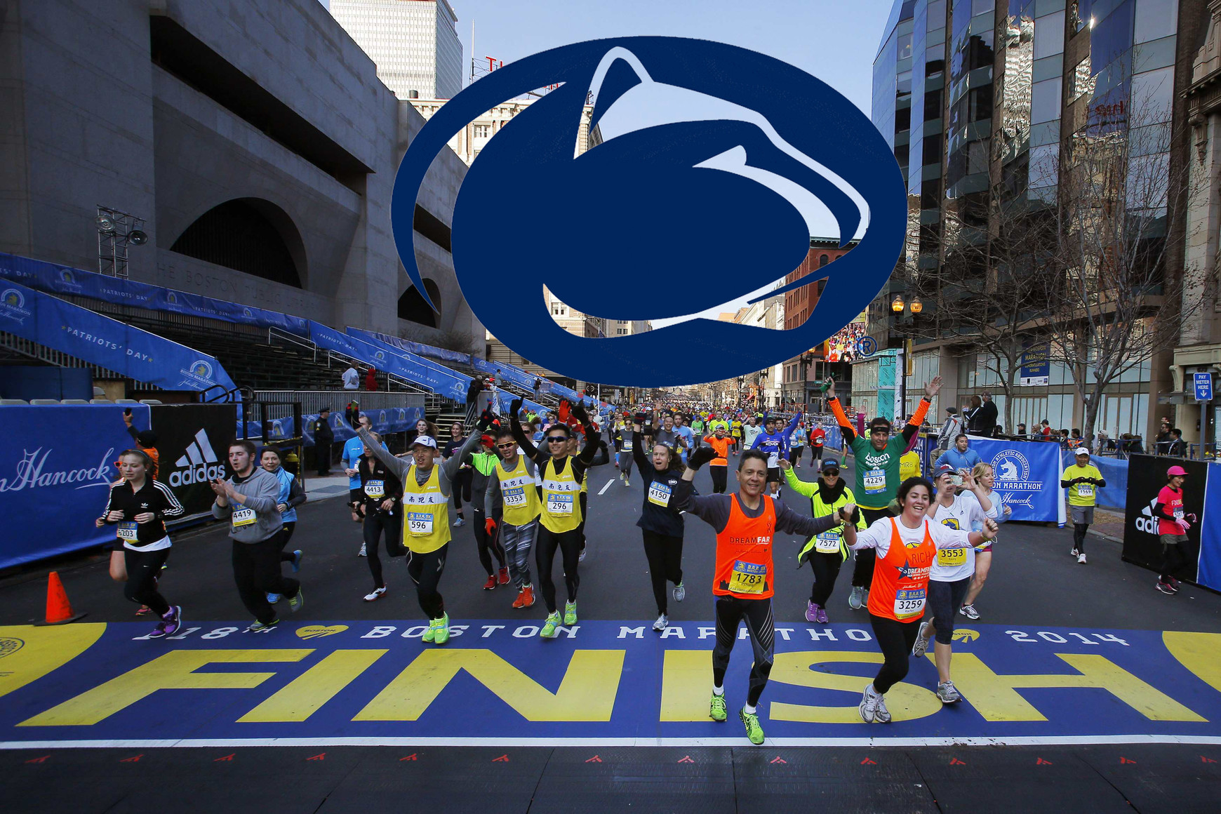 Penn Staters take on 26.2 Miles at the 118th Boston Marathon