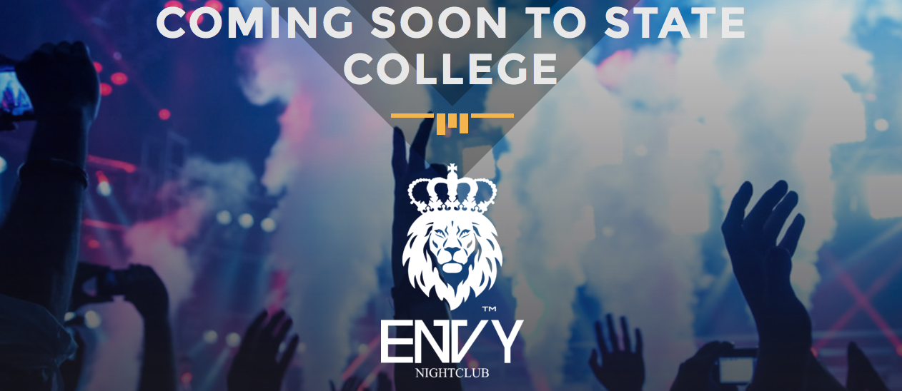 Envy To Open In State College