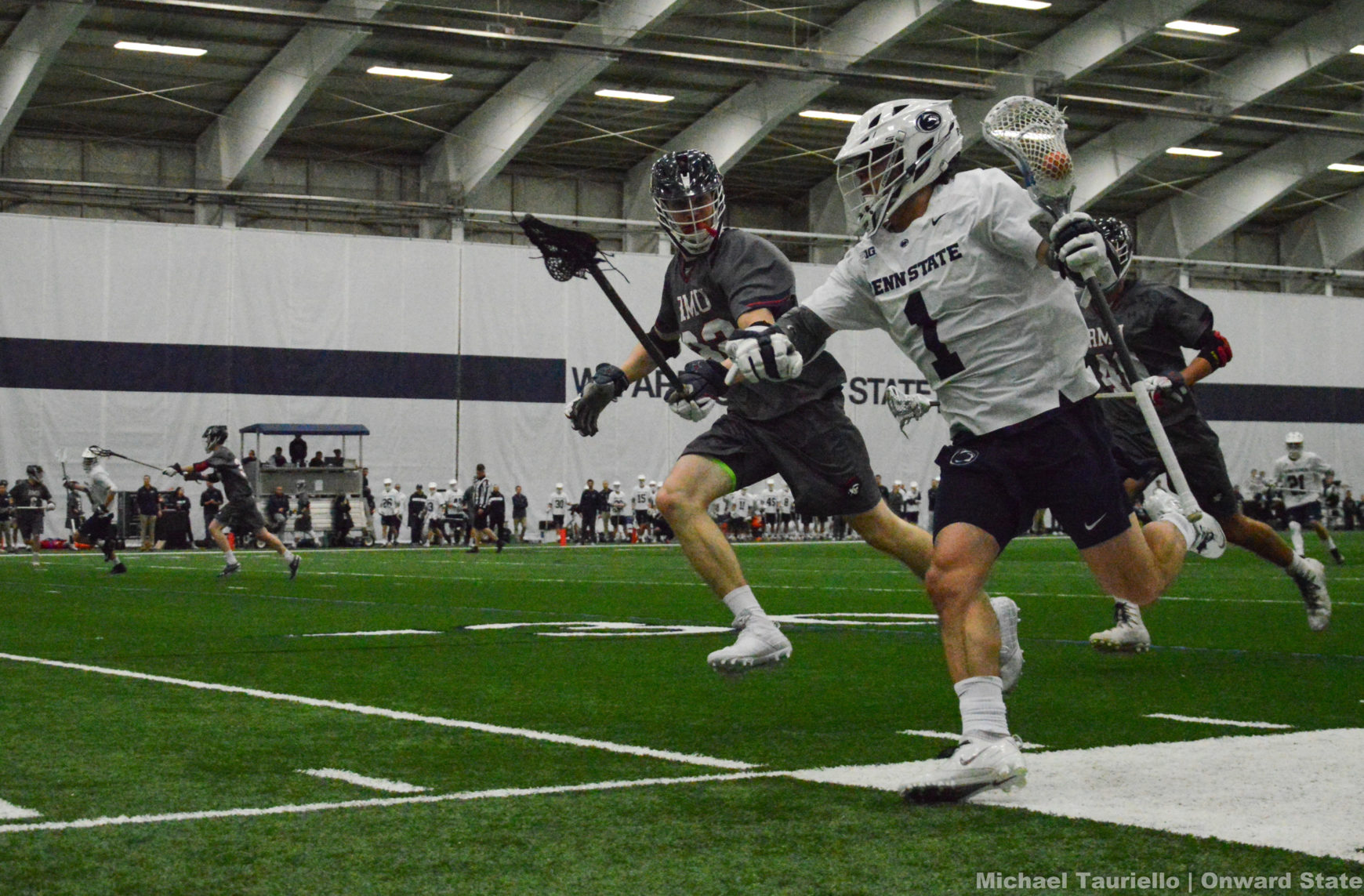 Penn State Men's Lacrosse Scores Program Record In Thrashing Of Robert