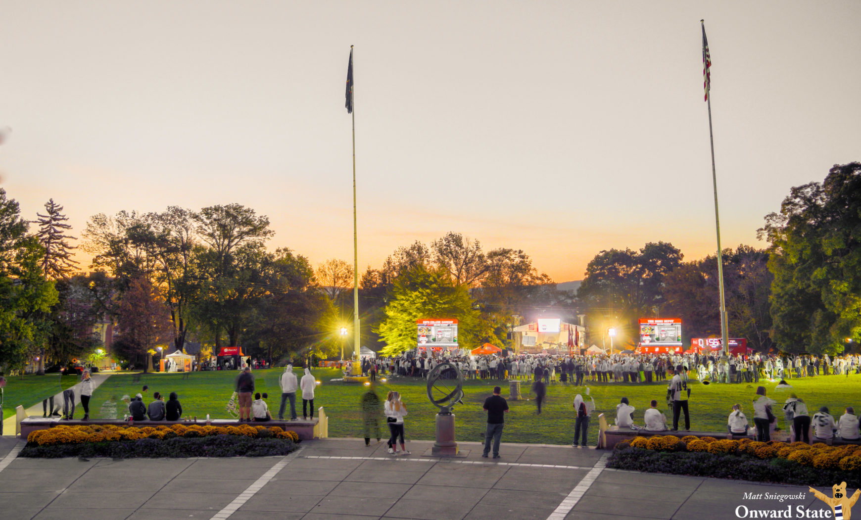 Your Guide To College GameDay On The HUB Lawn Onward State