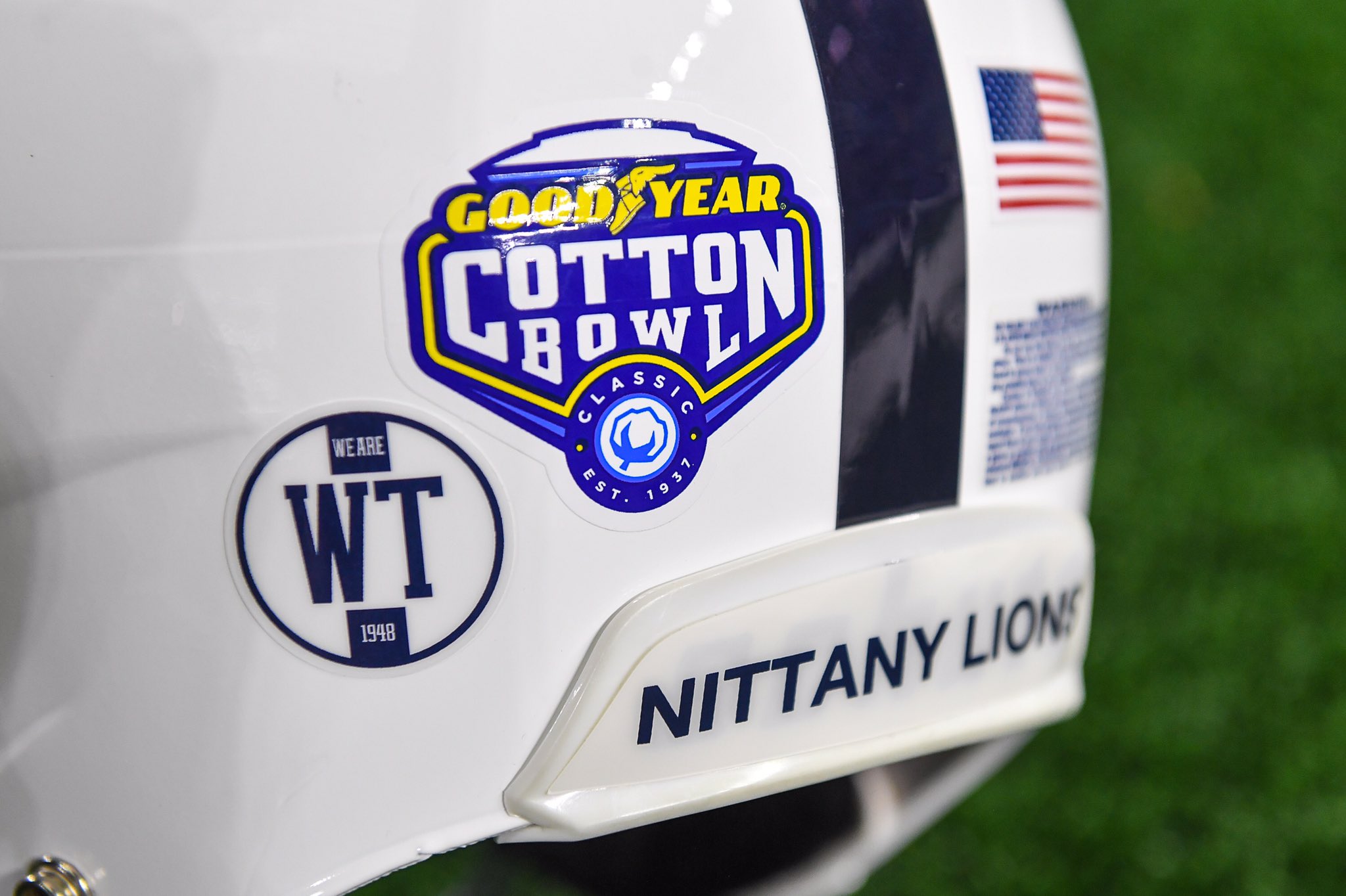 Penn State Football To Honor Wally Triplett, 1948 Cotton Bowl Team With  Helmet Decals | Onward State