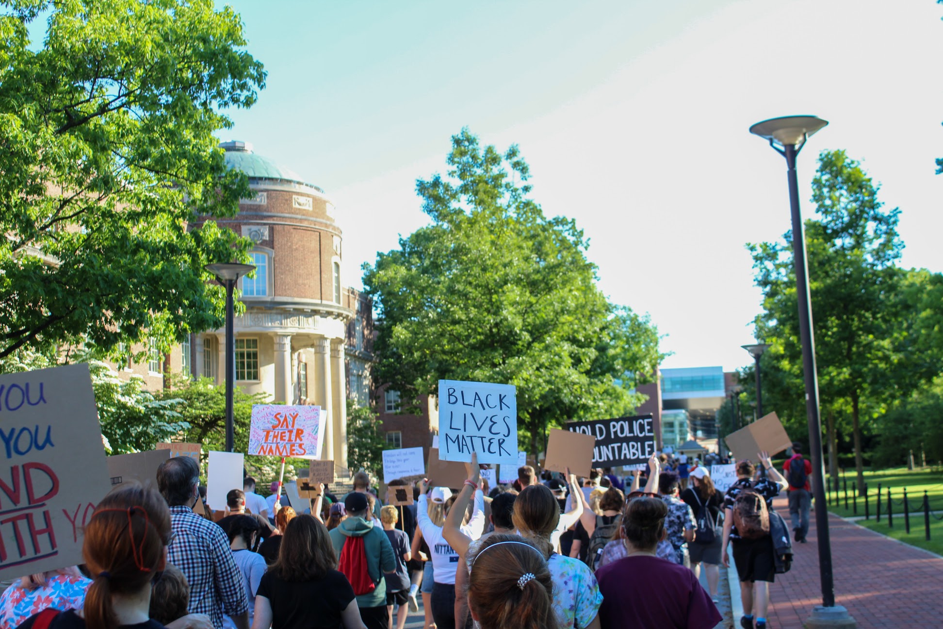 [Photo Story] Peaceful Protesters March In State College's 'Justice For ...