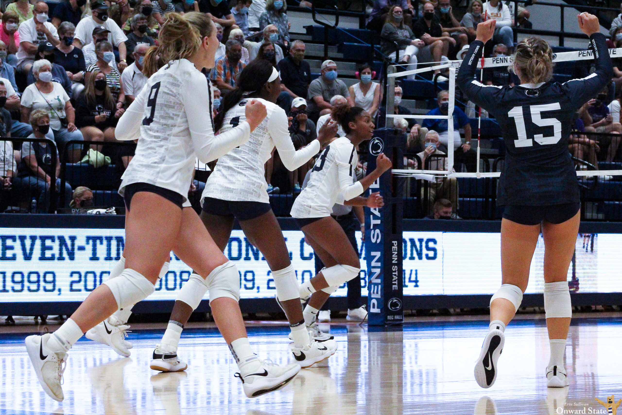 No. 20 Penn State Women's Volleyball Sweeps West Virginia - Vimarsana News