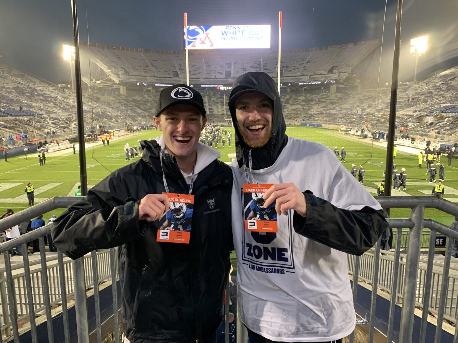 Behind the Scenes at the Penn State White Out - Penn State Athletics