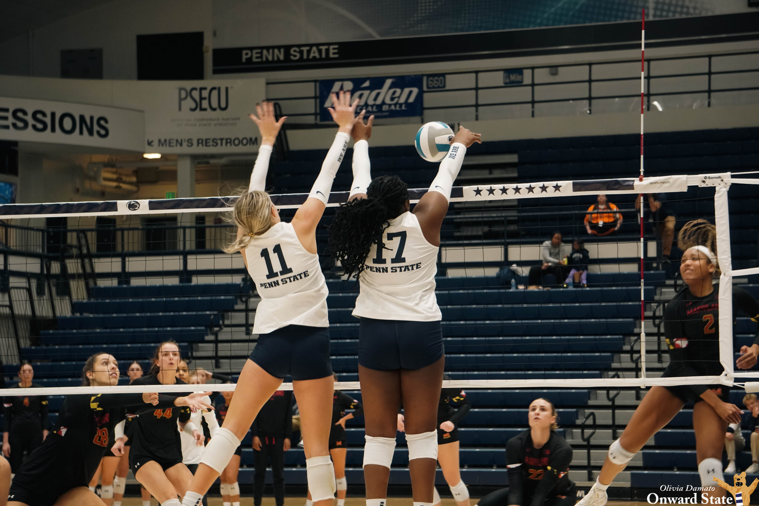 No. 15 Penn State Women's Volleyball Sweeps Rutgers In Three Sets Onward State