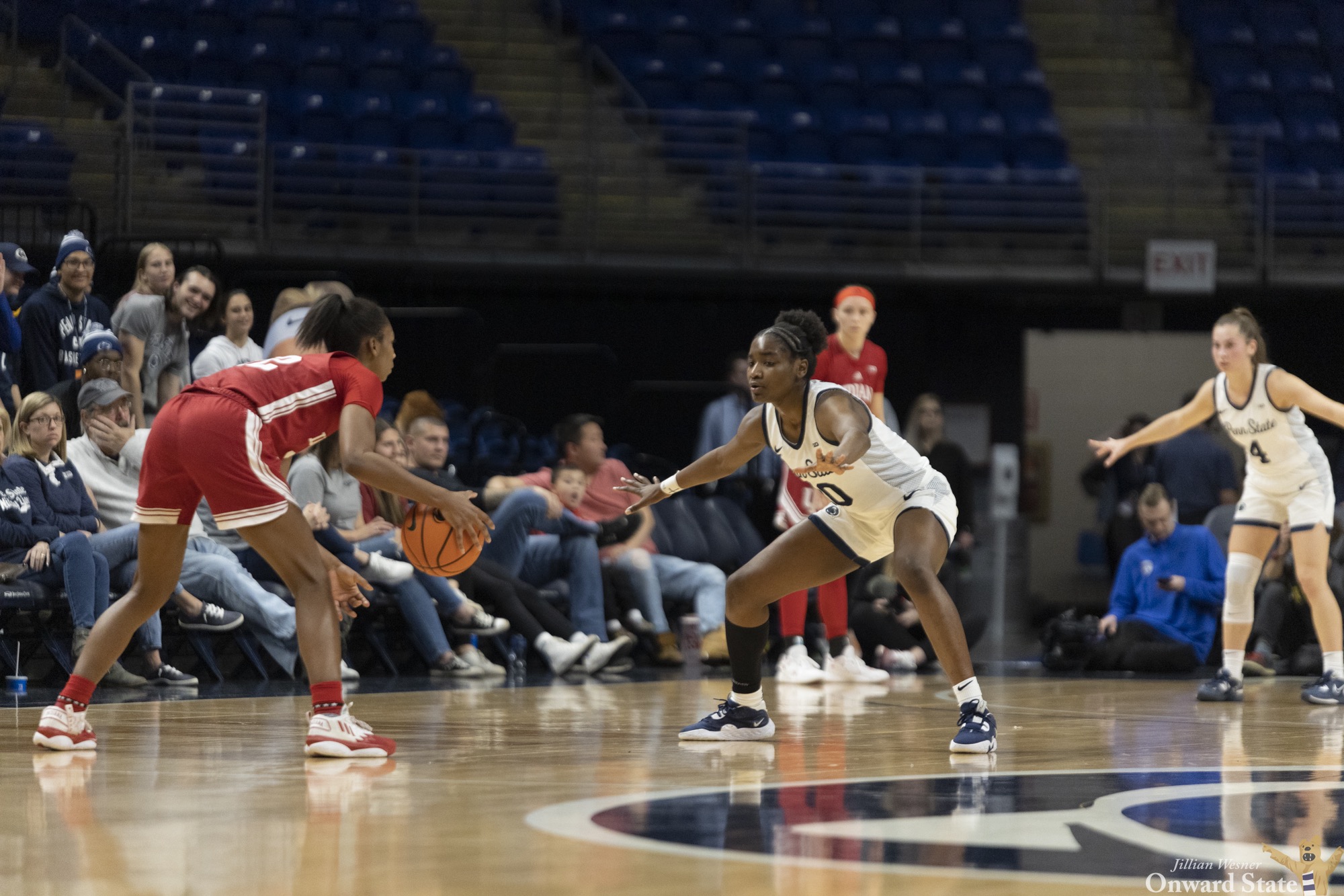 Difficult Second Half Gives Lady Lions 67 58 Loss To No 4 Indiana 
