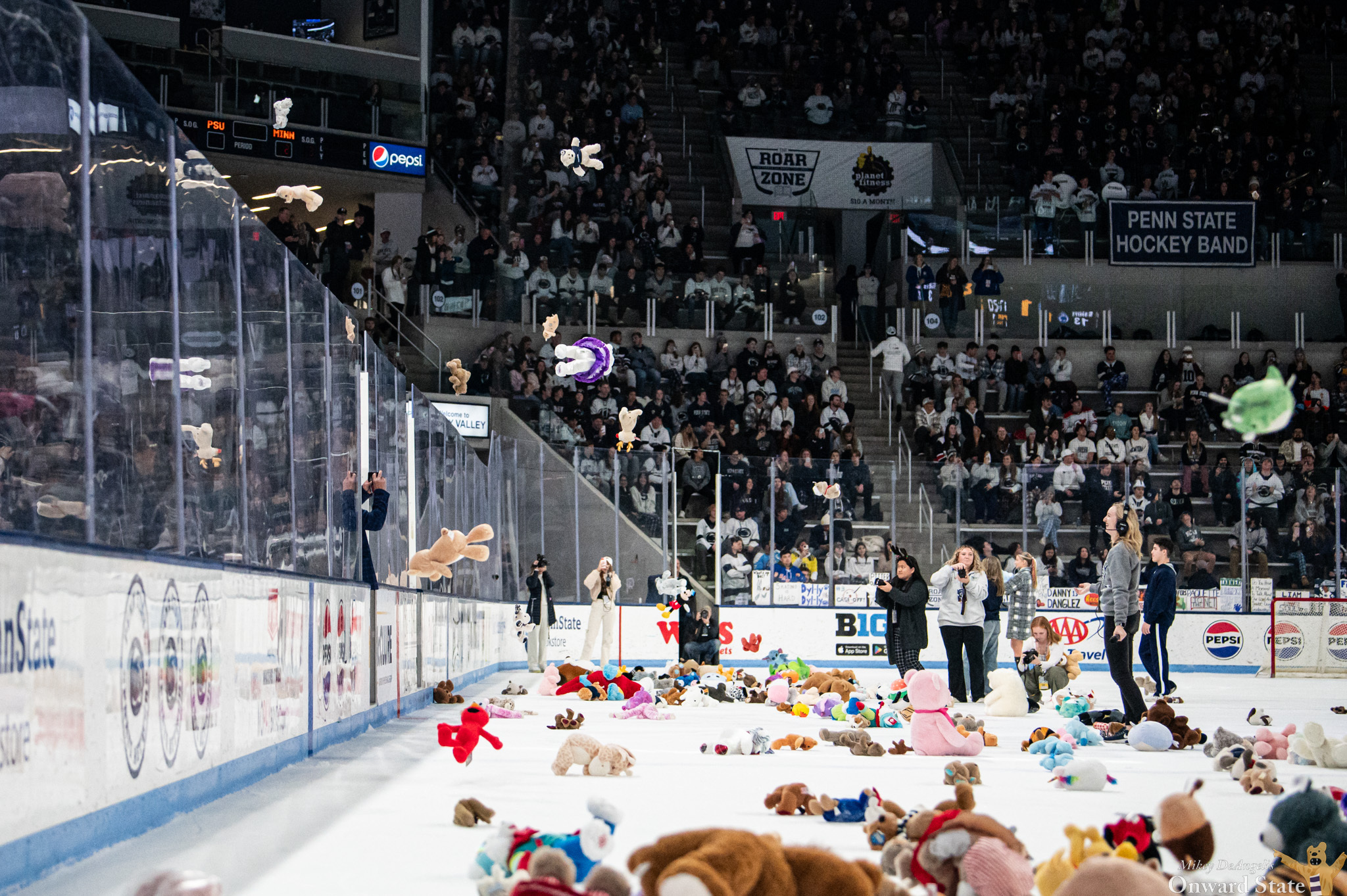 Teddy Bear Toss Lets Penn State Men's Hockey Be Part Of Something More