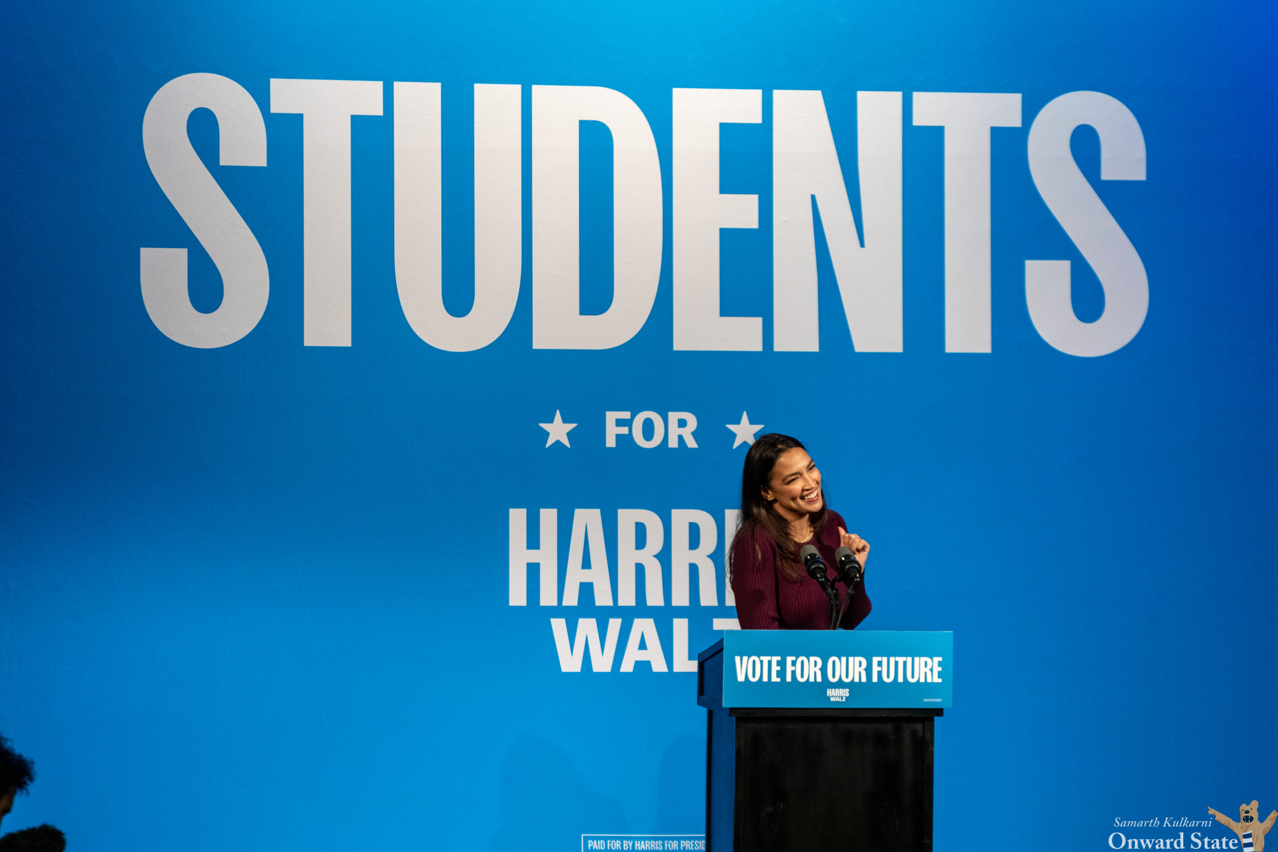 Alexandria Ocasio-Cortez Talks Policy, Election At State College Rally ...