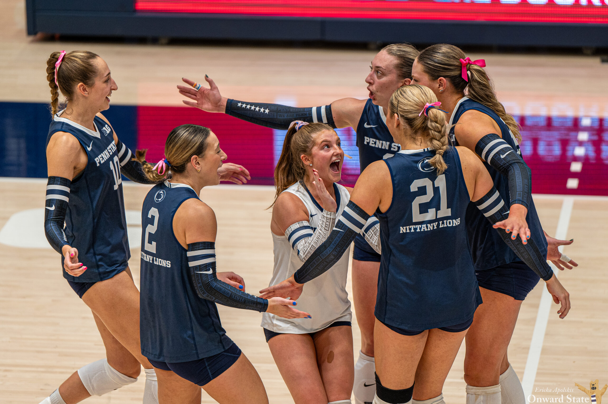 No. 3 Penn State Women's Volleyball Survives Ohio State In 32 Win Onward State