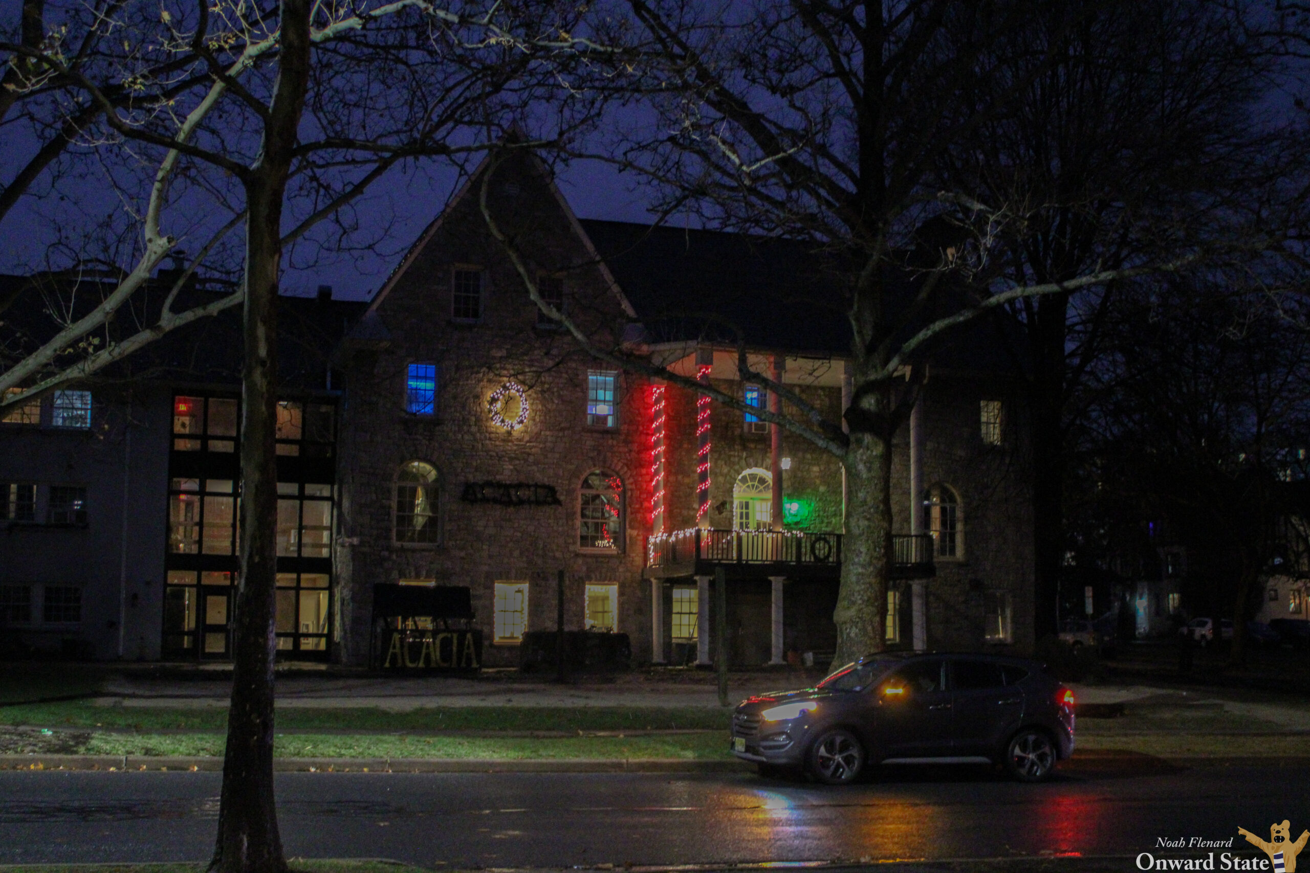 ACACIA Frat Christmas Lights 2024
