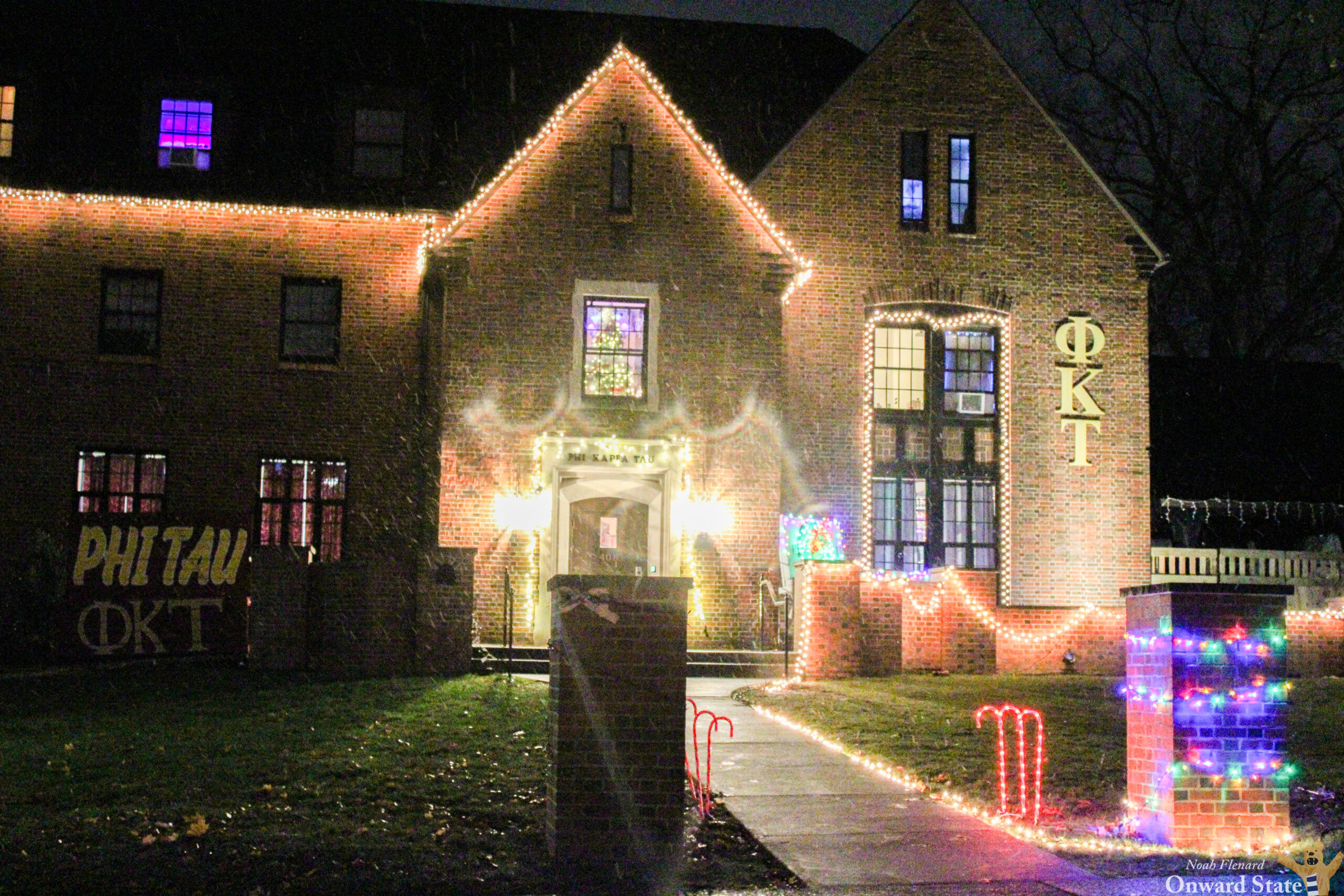 PKT Frat Christmas Lights 2024