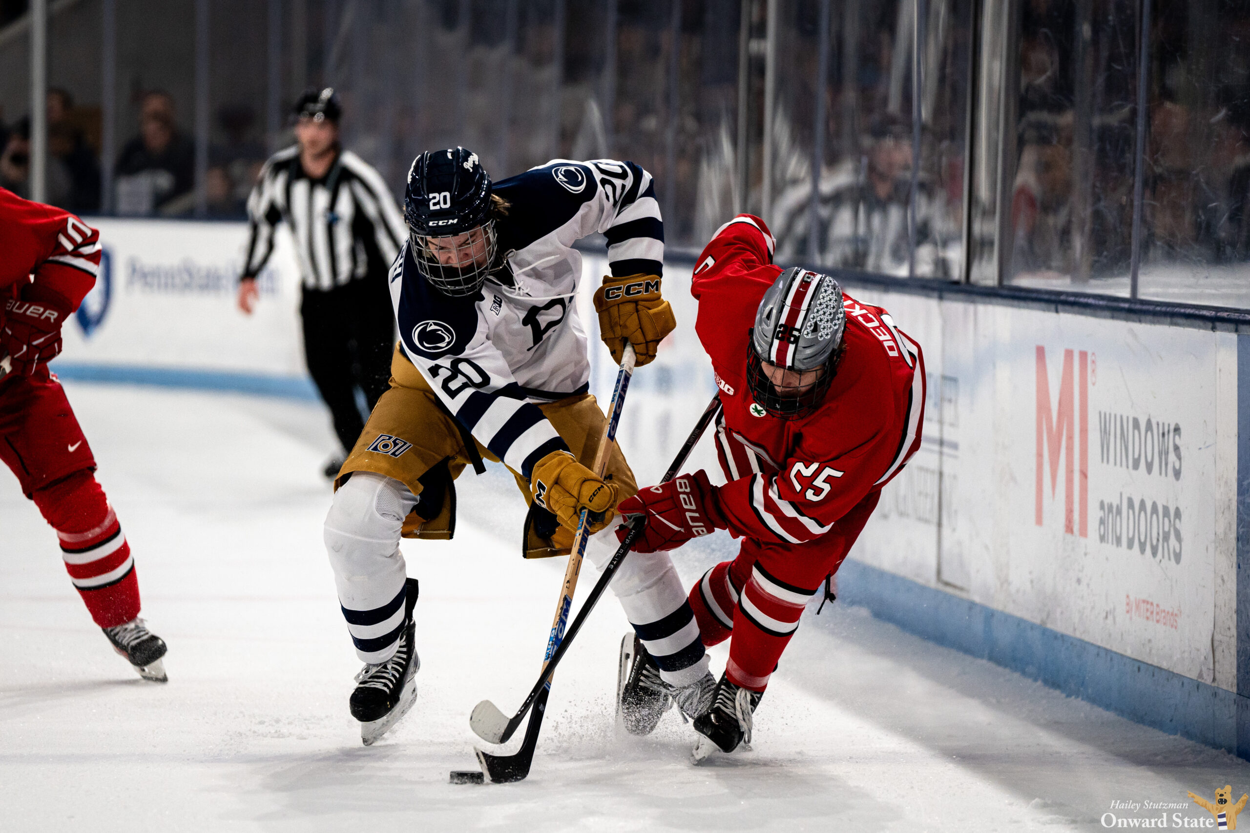 No. 12 Penn State Men's Hockey Eliminated From Big Ten Tournament In 4-3 Loss To No. 9 Ohio State