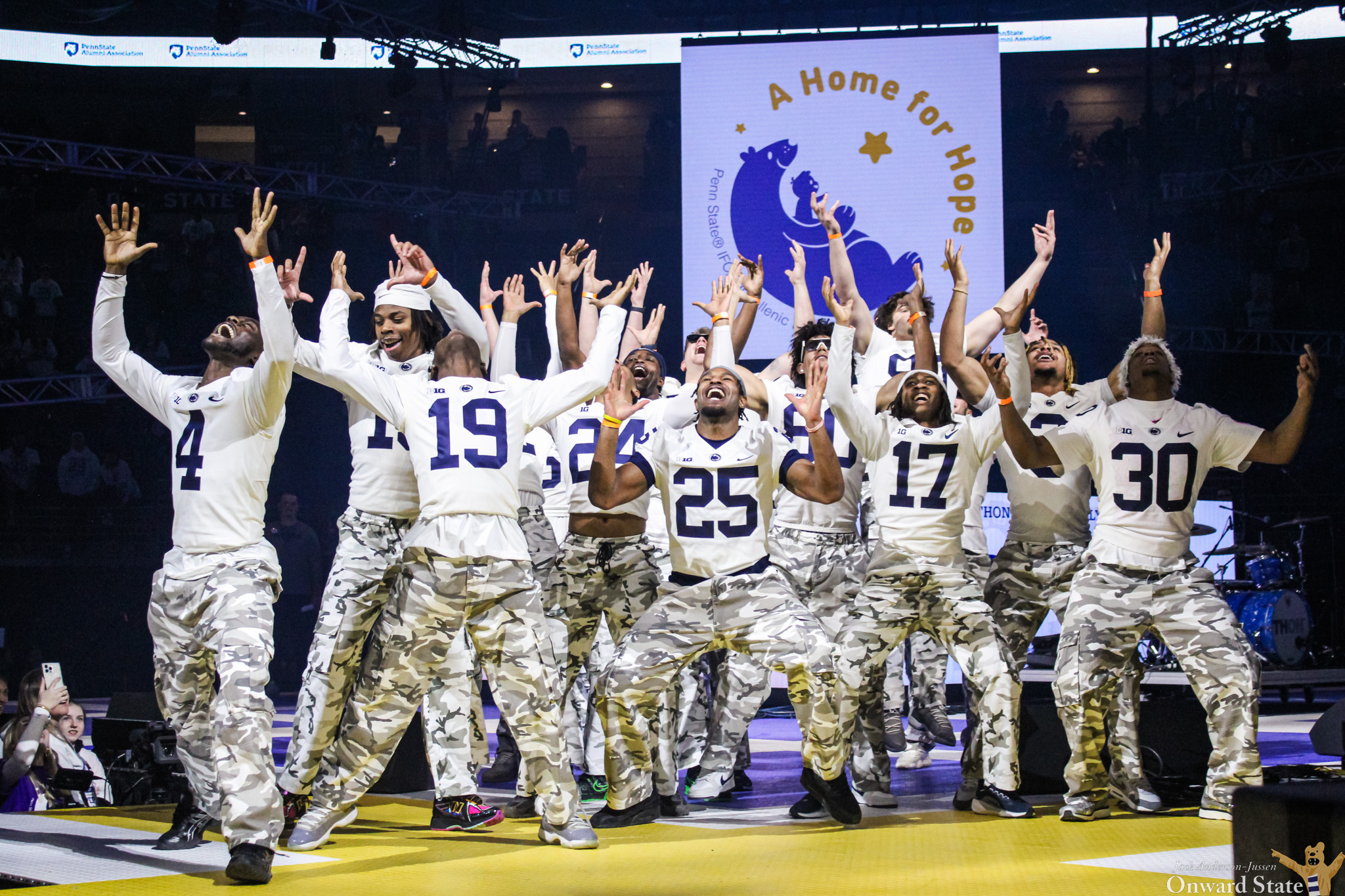 Takeaways From Penn State Football's THON 2025 Prep Rally Routine